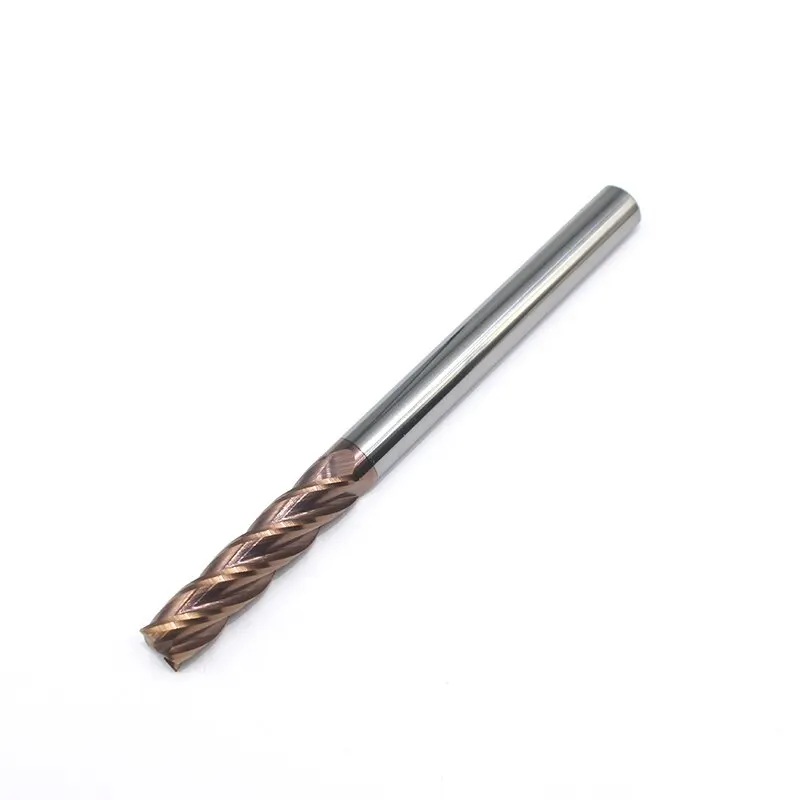 HRC55 Carbide 4 Flutes End Mill Milling Cutter Alloy Coating Tungsten Steel Endmills Cutting Tool CNC Machining - Image 3