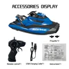 2.4g 15km/h High Speed Racing Motorboat Waterproof Rechargeable Radio Controlled Speedboat Boy Toy Birthday Gift Present 6