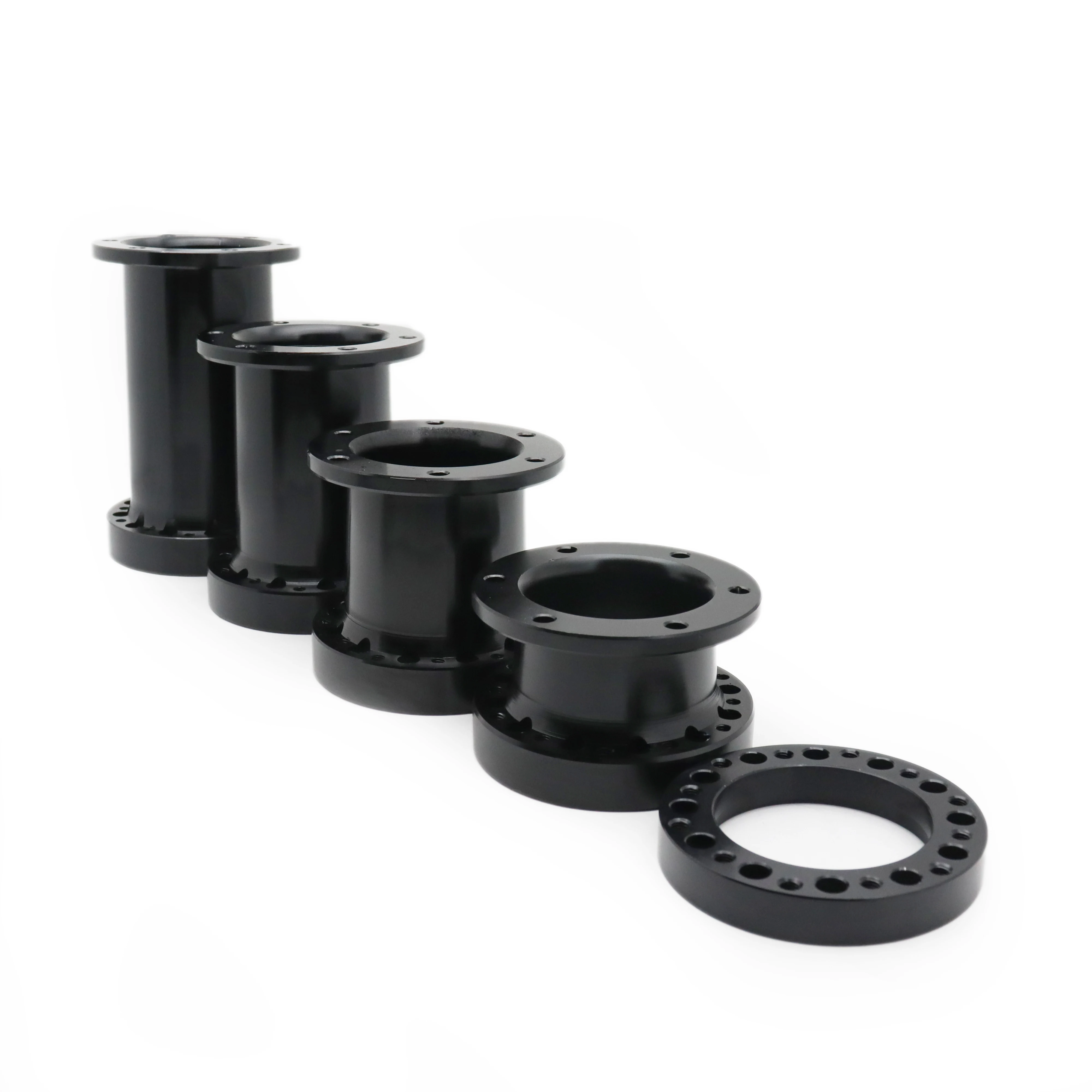 Cubo De Volante, Espaçador Adaptador Preto, 13mm, 51mm, 76mm, 104mm, 128 mm