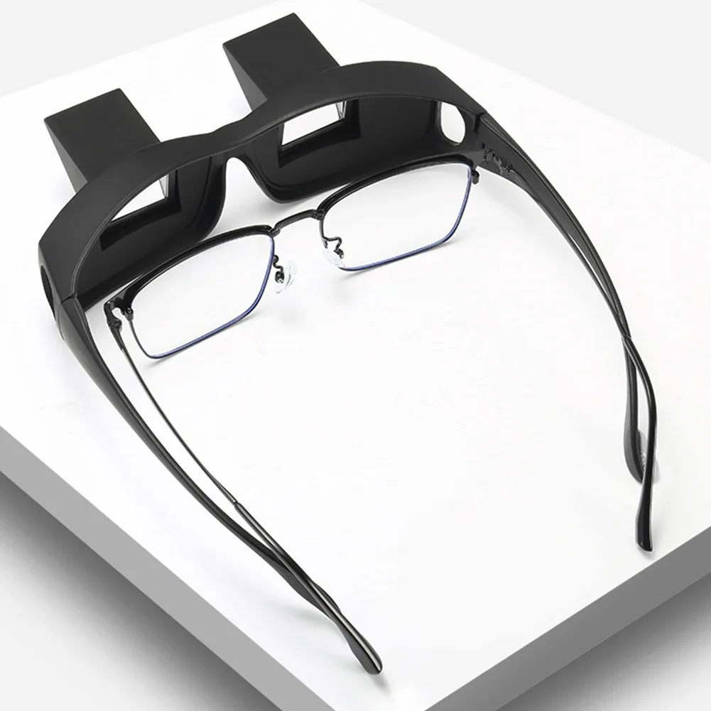 Lazy Creative Periscope Horizontal Reading Books Sit Glasses On Bed Lie Down View TV Myopia Usable Prism Spectacles