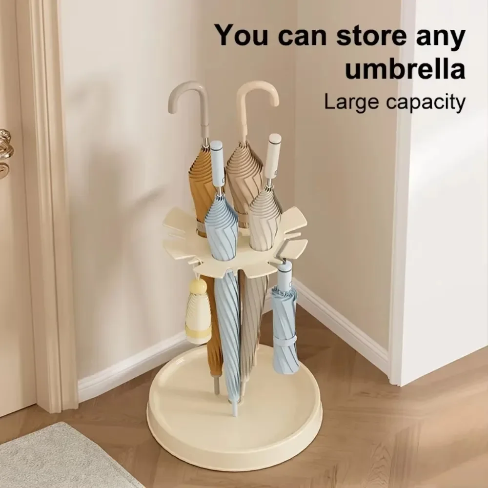 Umbrella Storage Rack For Household Portable Living Room Umbrella Bucket Behind Door Hotel Rain Gear Shelves Umbrellas Holder umbrella storage rack