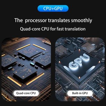 Portable Language Translator Device S85 with 138 Languages Voice Translating Offline Translation Support Voice Video Recording 4