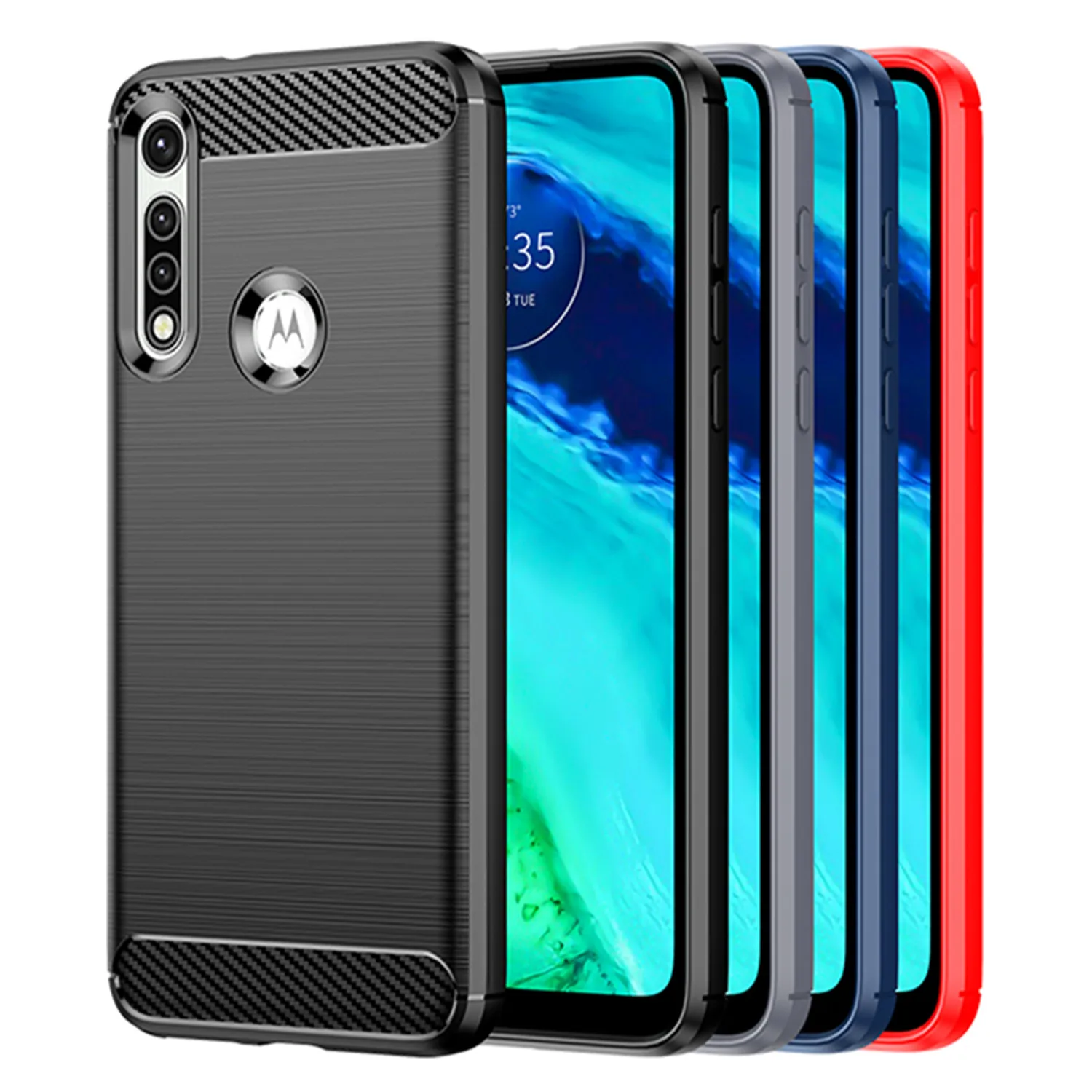 Enhanced Silicone Shockproof Soft Phone Case - Full Protection Cover