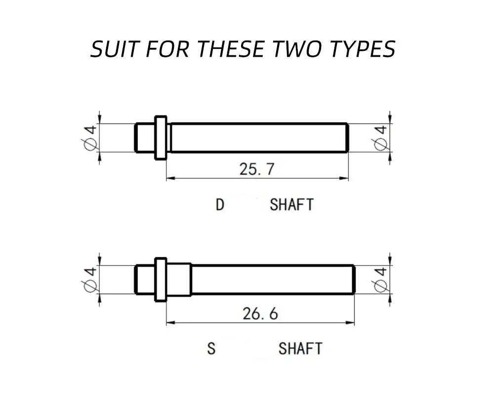 Kawa 1pc Fishing Reel Handle Knob For D/ S / A Alloy Aluminum Materail Length 35mm Weight 8.g/pc Accessory Fishing Reel DIY