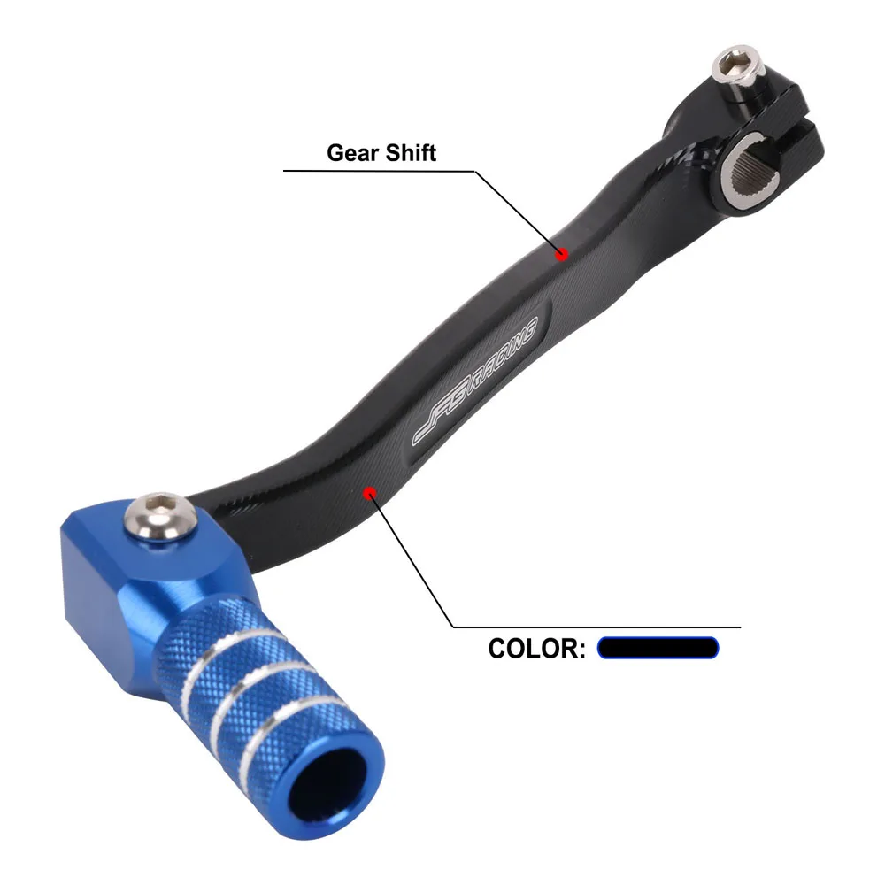 Motorcycle CNC Gear Shifter Shift Rear Foot Brake Pedal Lever For Yamaha Raptor 700 700R YFM700 YFM700R YFM 2013-