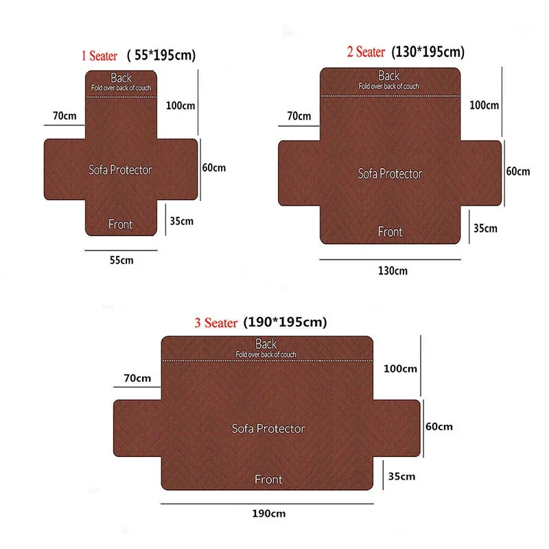 Multi Size Pet Non-slip Sofa Cover For Living Room One-piece Pet Scratch Prevention Sofa Cover Cat Dog Sofa Protector Slipcover 5