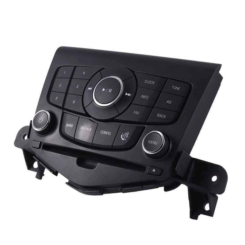 

Car CD Player Control Switch Panel Radio Control Button Fit For Chevrolet Cruze 2012-2015