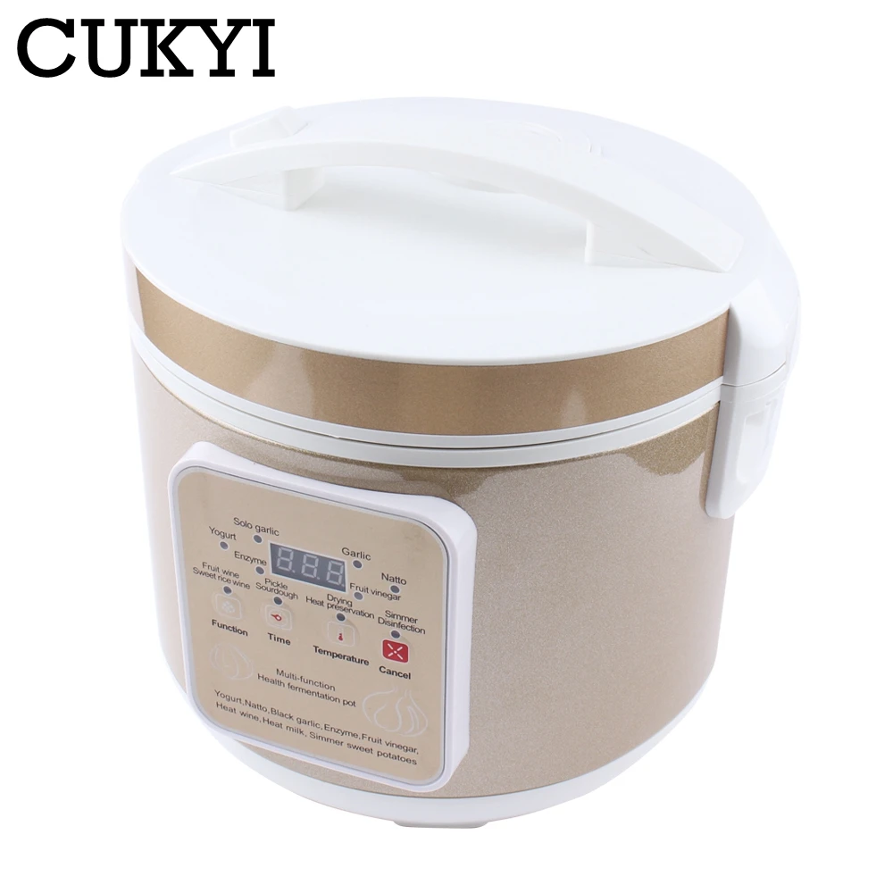 Yogurt Maker 6L Automatic Fermentation Machine Garlic Dryer Enzyme Wine Maker Natto Making