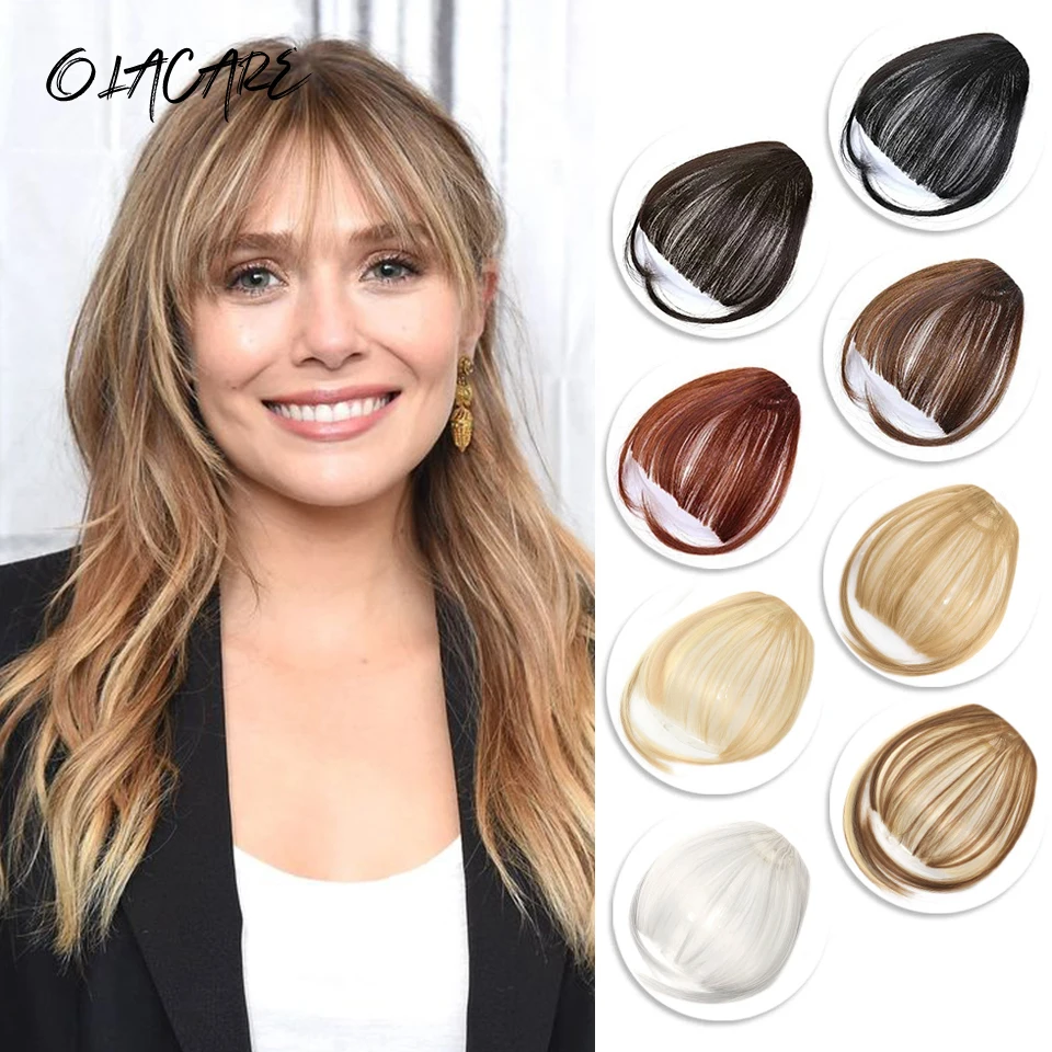 Brown Synthetic Hair Clip In Topper Extensions for Women