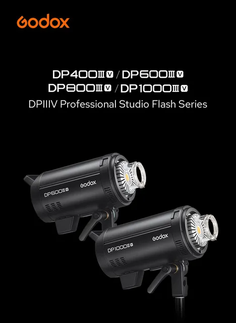 Flash Studio Godox Dp 600 | Strobe Camera Flash Godox | Godox 
