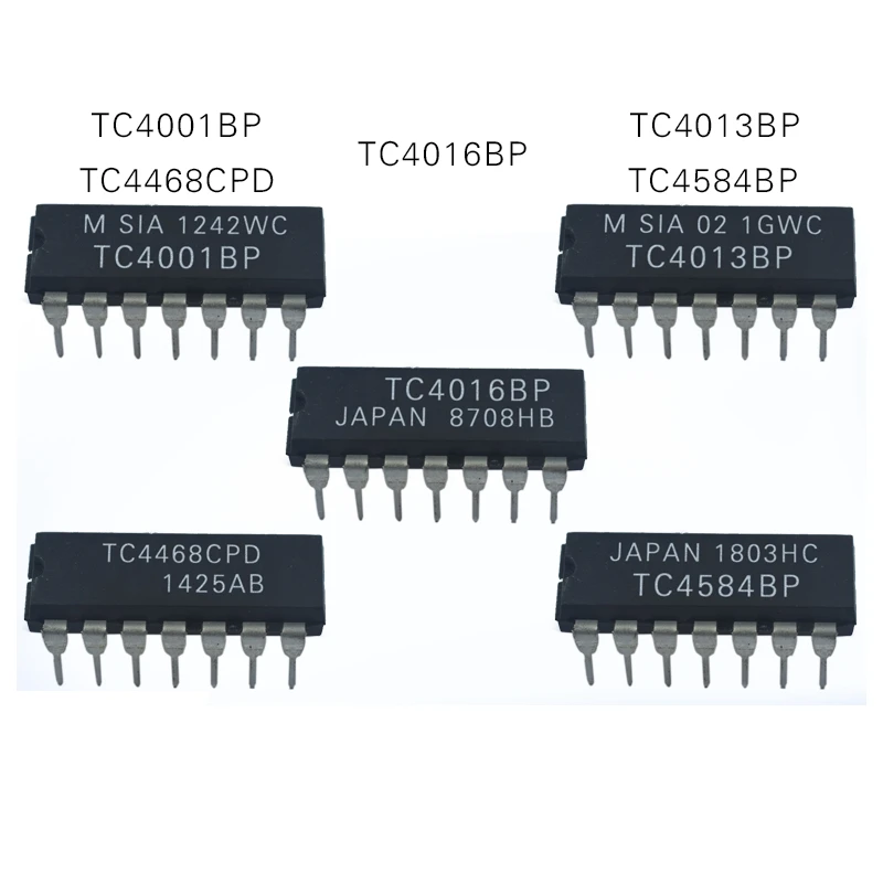 

1PCS TC4584BP TC4013BP TC4468CPD TC4016BP TC4001BP