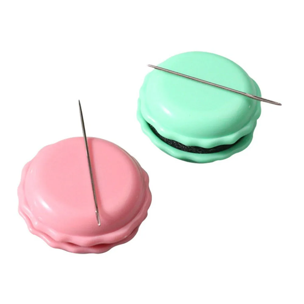 Needle Absorber Macaron Colour Needle Sharpener Erasing Needle Fabric Cross Stitch DIY Sewing Tools Beaded Needle Magnet Case