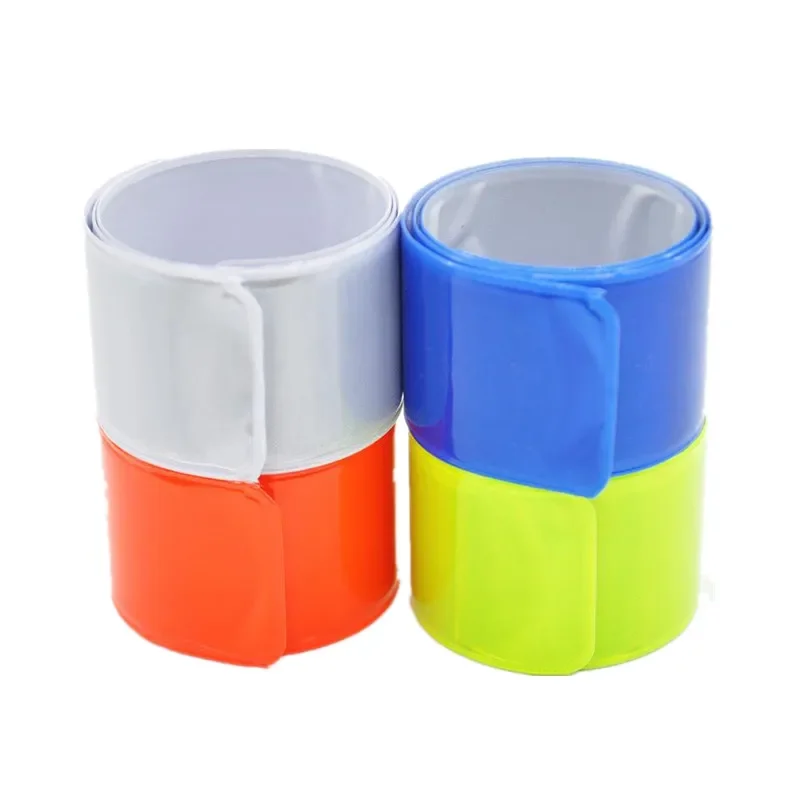 Reflective Tape Bike Reflective Tape 1pc Reflective Strap Sports Running Cycling Reflective Strips Stickers Night Warning Tape Biking Safety Pants Reflector Material
