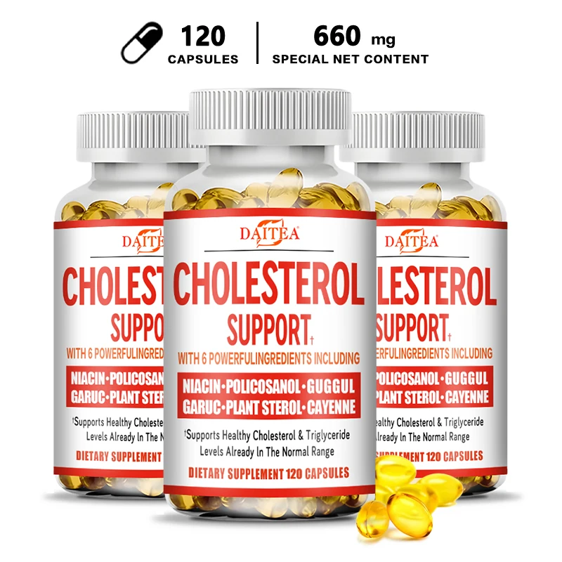 Cholesterol Support Supplement for Heart Health