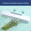1 PC vacuum sealing machine, portable food preservation, storage, compression and packaging machine 2