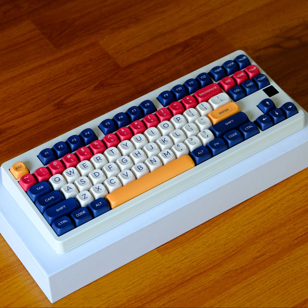 Acessórios Teclado Mecânico Grupo Constituir Keycaps Tema Perfil Moa Pbt Dye Sublimation 6.25u 7u Espaço - Imagem 3