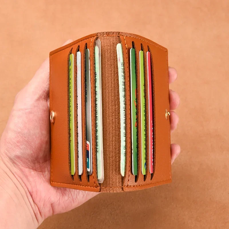 Card Bag Slim And Compact Bank ID Card Case Driver's License Wallet Simple And Anti Demagnetization Holder