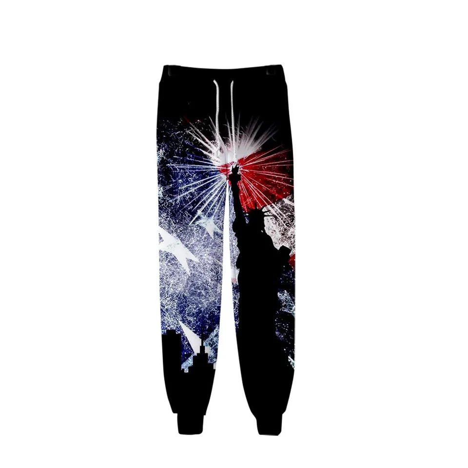 New Skull Eagle USA National Flag 3D Print Causal Clothing Fashion Men Women Tracksuits Crewneck Hip Hop Pants Plus Size S-7XL