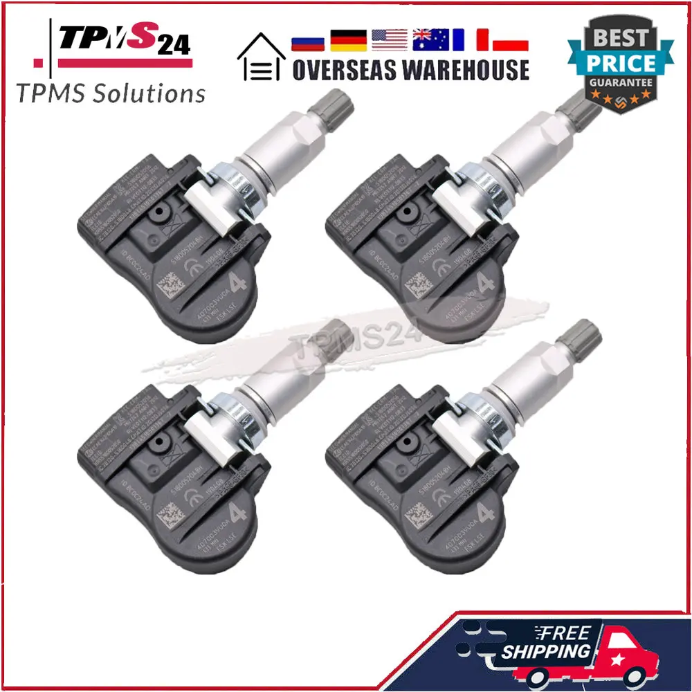 40700-3VU0A FOR Nissan Qashqai Teana Tiida Almera Atleon Cabstar NP300 Pulsar Sentra 433MHz TPMS , 407003VU0A 4070