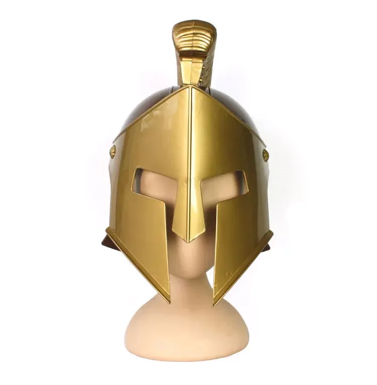 Halloween Stage Performances Ancient Rome Hero Role Cosplay Plastic Helmet Toy