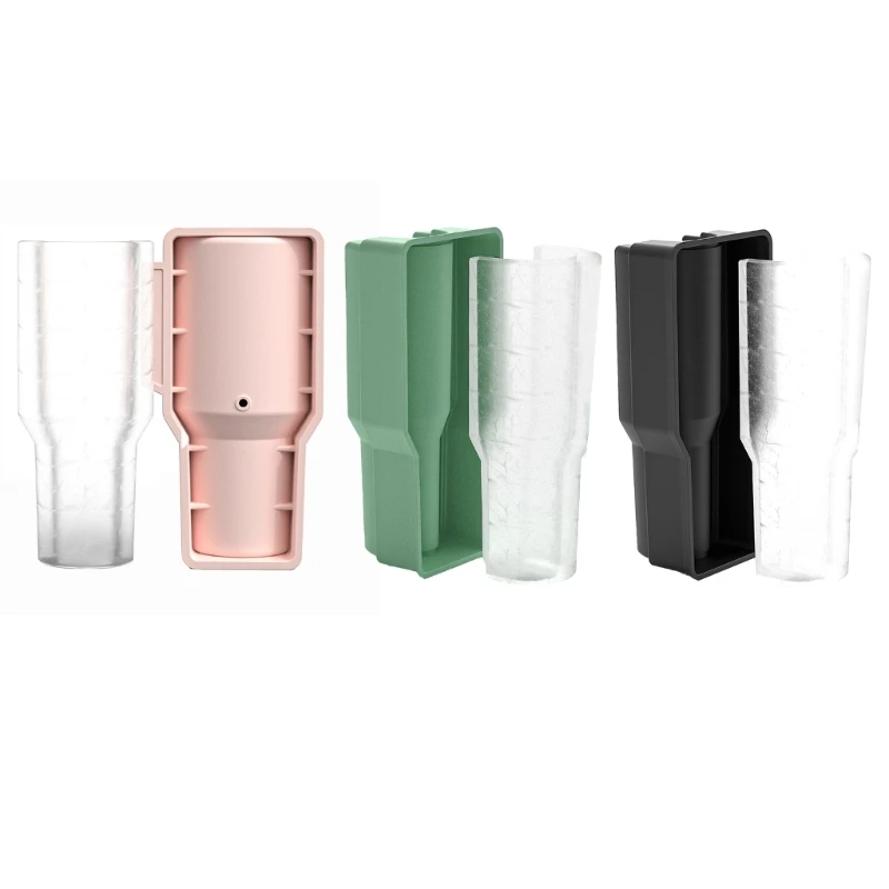 

Cylinders Ice Sleeve Ice Maker for Large Water Cup Convenient Ice Cube Tray Ice Lattices Molds Practical Barwares Drop Shipping