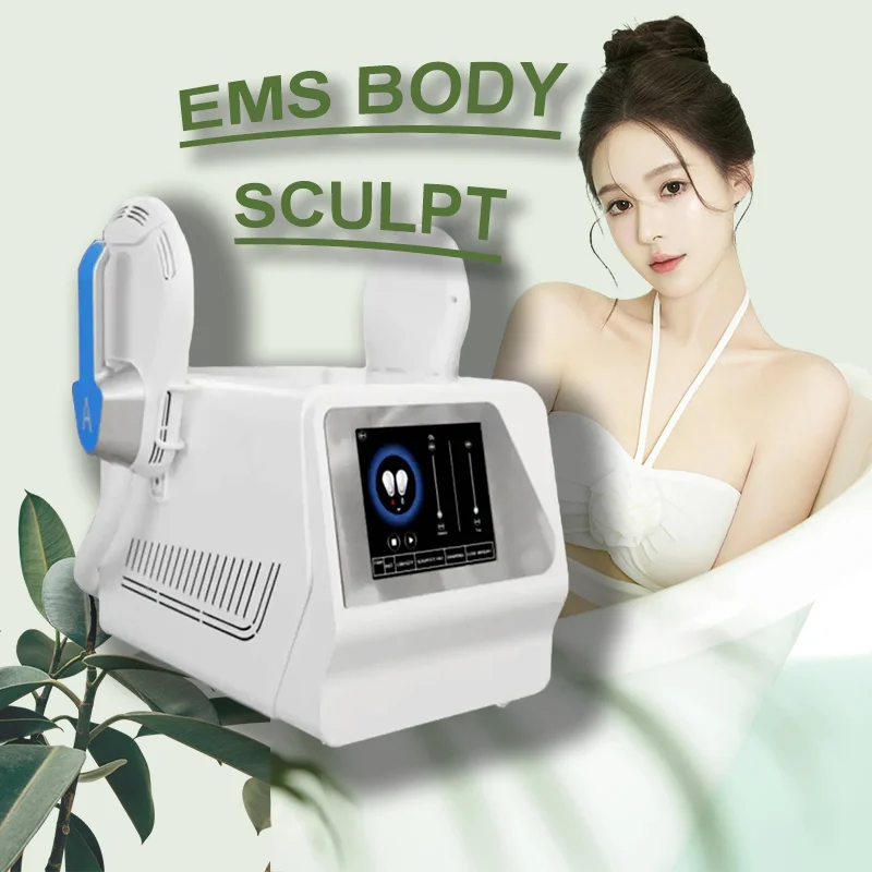 

2024 hot Sculpting Skin Tightening Beauty Salon/Home Use Muscle Stimulator Micro-current EMS Slimming Machine RF Salon