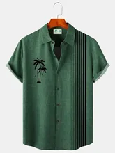  Men's Shirt Summer Hawaiian Shirt Gradient Graphic Prints Outdoor Street Short Sleeves Print Men Clothing Apparel Streetwear 