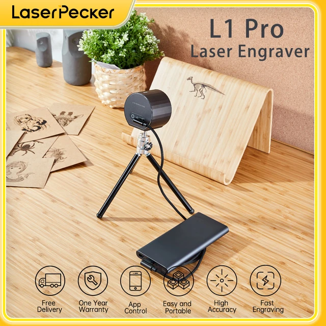 LaserPecker 1 Pro l'incisore Laser più compatto, sicuro e facile da usare,  macchina per incisione