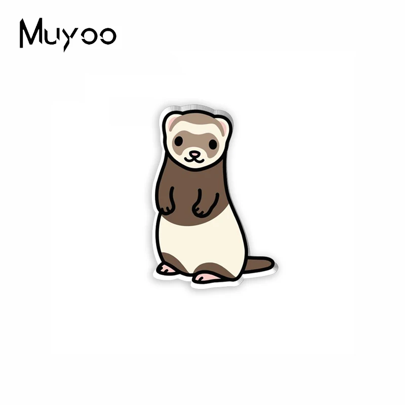 2023 New Arrival FashionFerret Cute Fun Pet Animal Handcraft Epoxy