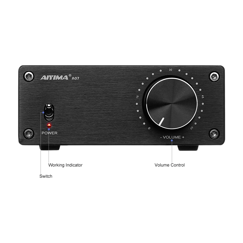 AIYIMA-Amplificateur de puissance Bluetooth, TPA3255, A07, PRO, A07, Amplificateur audio, Haut-parleur stéréo 2.0, Amplificateur HiFi, Amplificateur 300W x 2