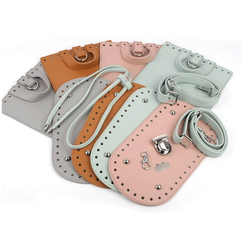 

DIY Strap Bag Bottoms Making PU Leather Craft Handbag Shoulder Bags Accessories