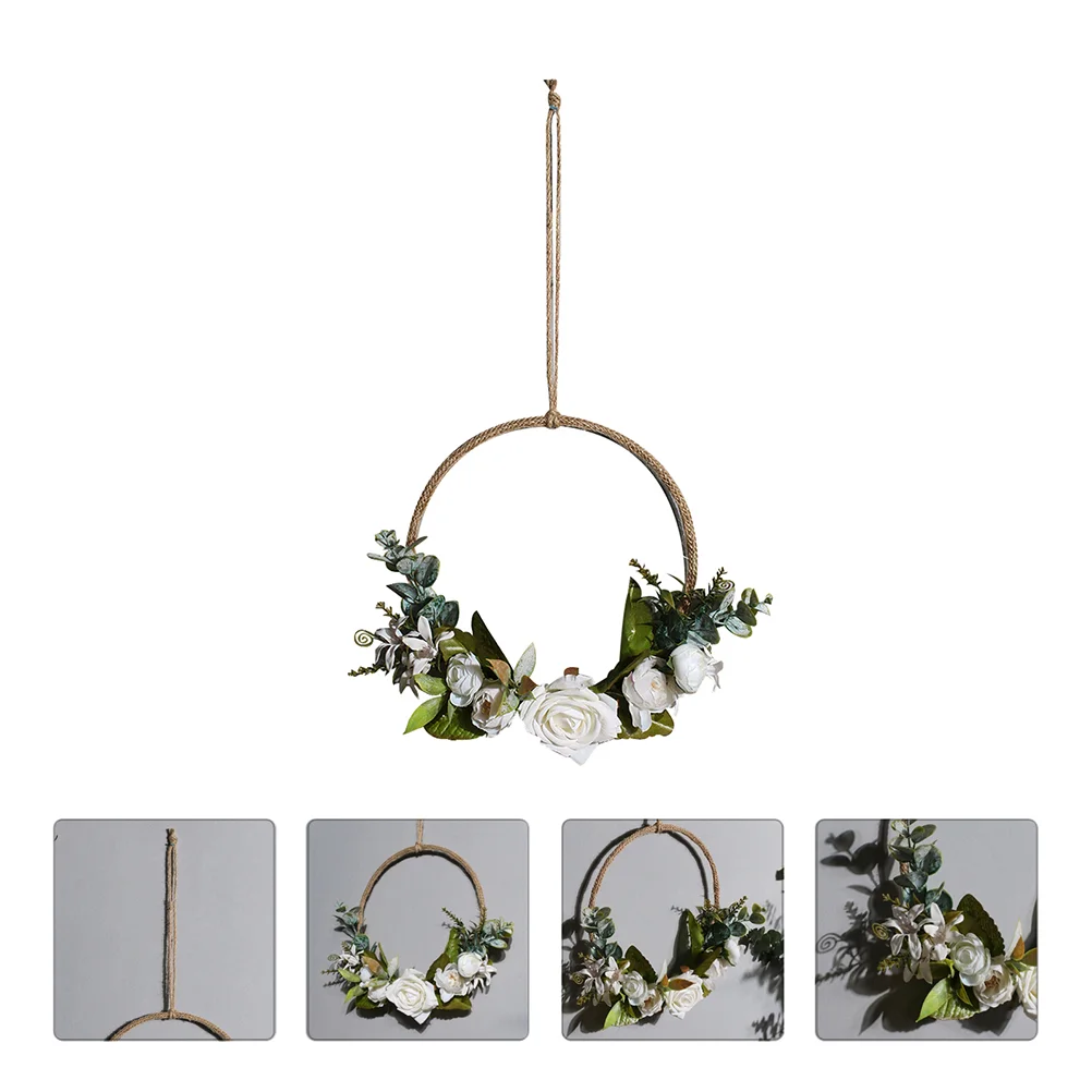 

1 Pc Realistic Lily Garland Wall Ornament Exquisite Hanging Garland (White)
