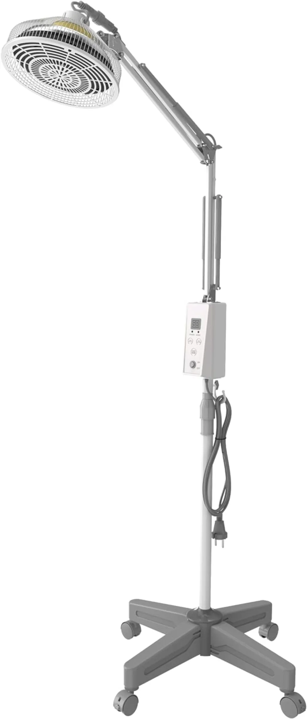 NEW Infrared lamp Red Light Therapy with Base, 2 in 1 Infrared Heat Lamp Device with 275W Bulb