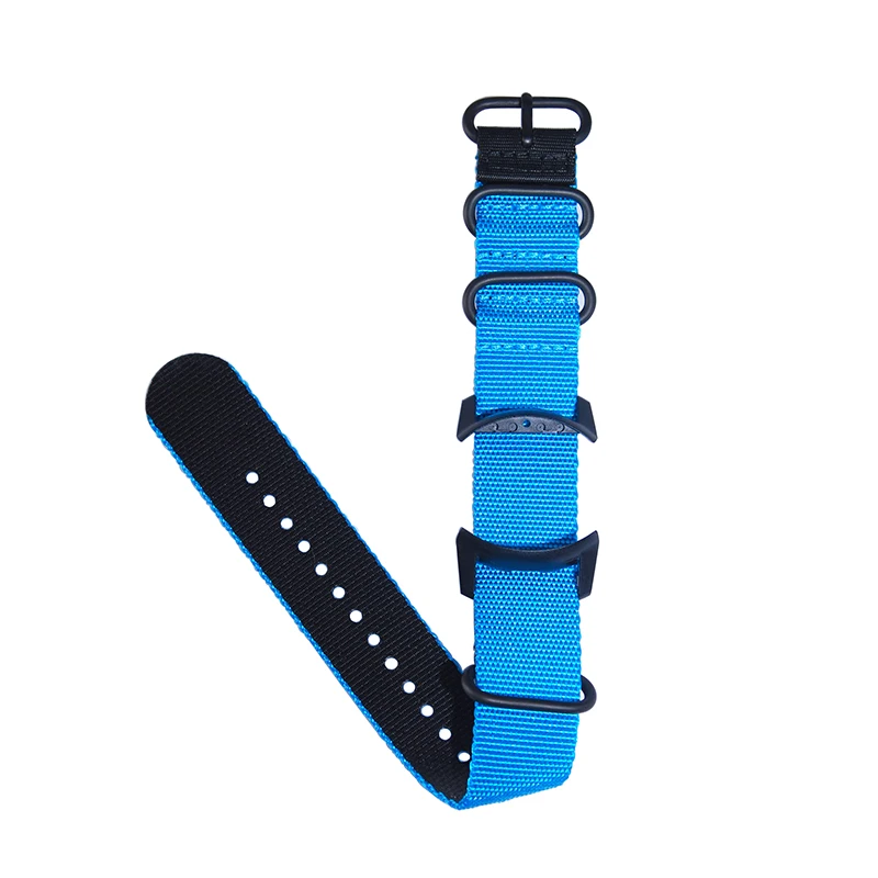 

For Suunto D6 D6I Dive Computer Watch Nylon Strap Watchbands+ABS Adapters+Screwbars