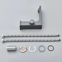 ดิจิตอลจอแสดงผลก๊อกน้ําอ่างล้างหน้าห้องน้ําอัจฉริยะ LED ทองเหลืองดาดฟ้าติดตั้งอ่างล้างหน้าเครนร้อนน้ําเย็น Mixer Sink Vanity TAP 5