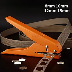 Edge Banding Puncher 8-15mm Woodworking Screw Nail-eyes Masking Pliers Countersink Drill Bit Iron Punching Pliers for PVC Card