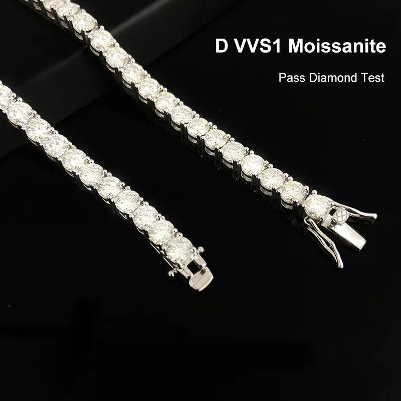 NeeTim 3mm 4mm 5mm Moissanite ״Ͻ      ִ GRA    ü ̾Ƹ