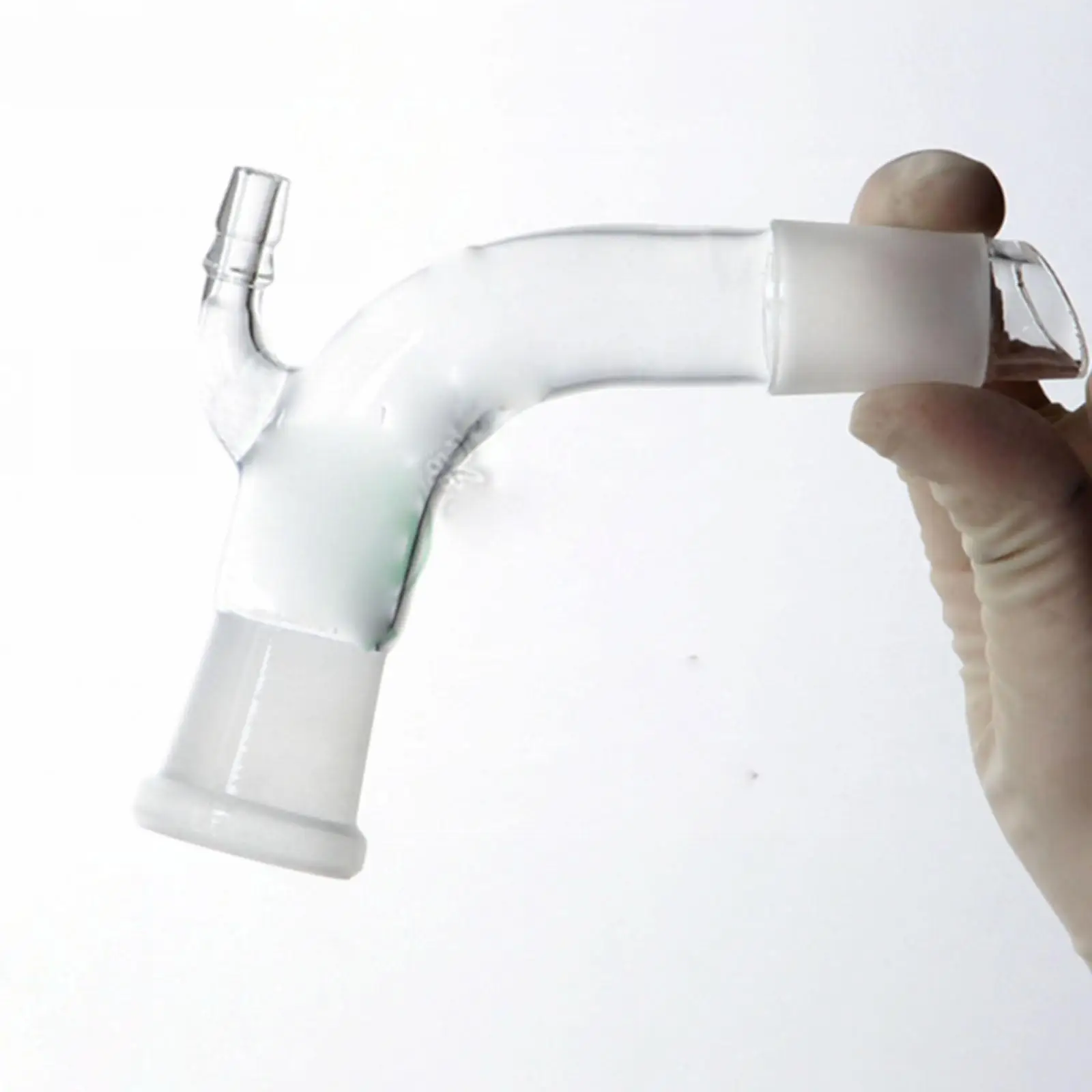 14/23 19/26 24/29 29/32 Joint Female-Male Quickfit Glass Receiver Adapter With Hose Labware