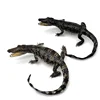 Genuine Leather Small Ornaments Crocodile Ornament Specimen Creative and Personalized Office Desktop Decorations Handicrafts 5