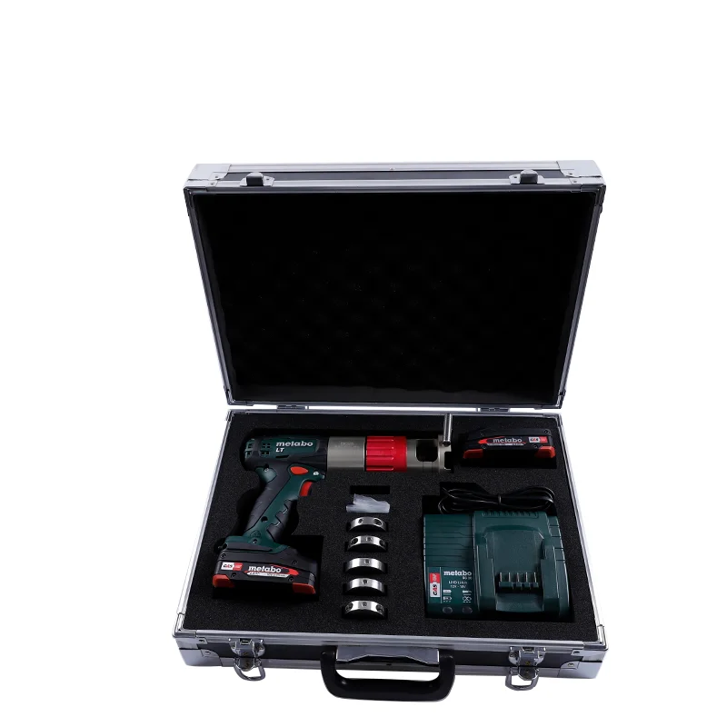 Ghion Chion Portable pipe flattening tube facing machine suitable for thin-walled ss round pipe tube end facing tool 5
