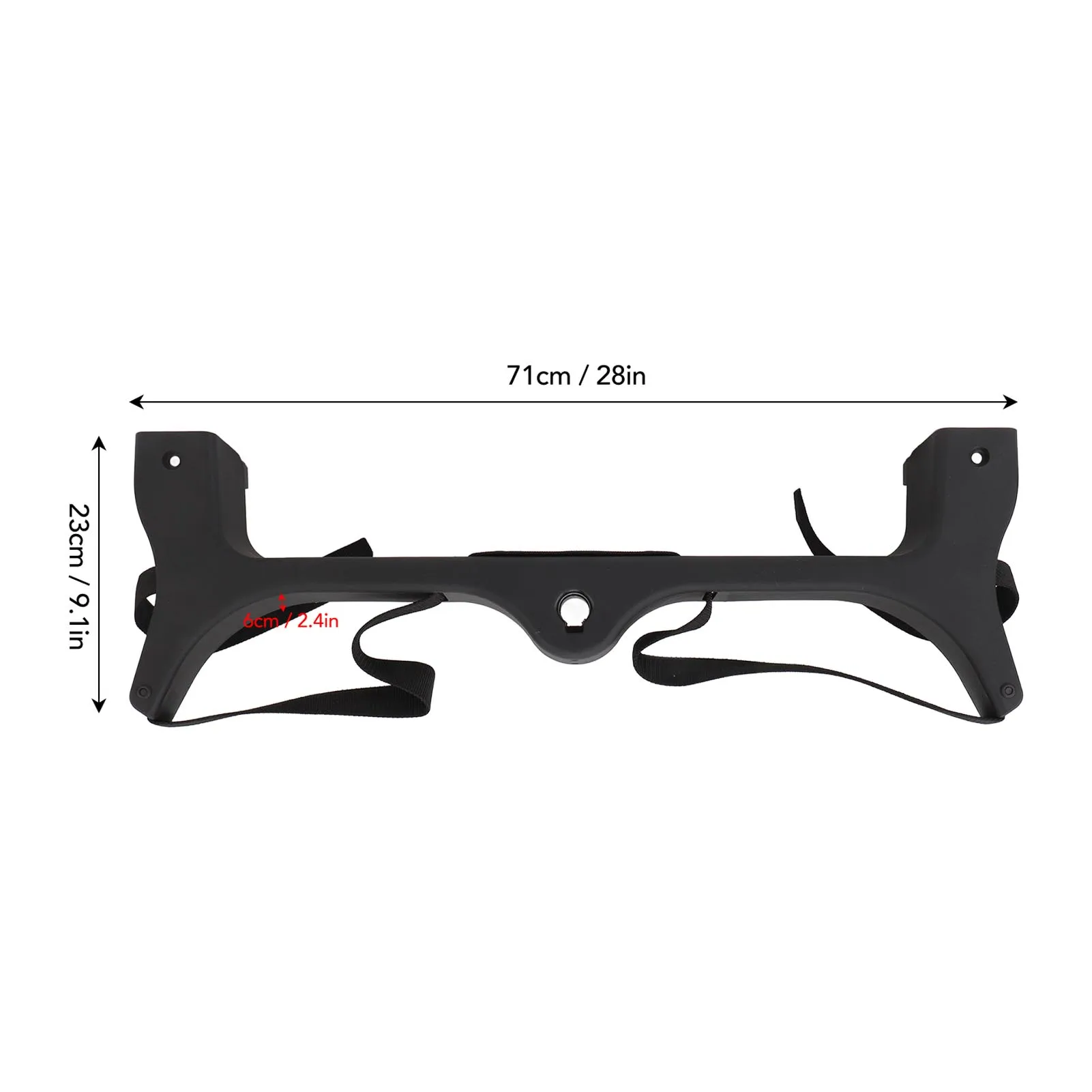 Golf Cart Bag Bracket Attachment 102504201 Rear Seat Golf Bag Holder Replacement for Club Car Precedent 2004 and Later