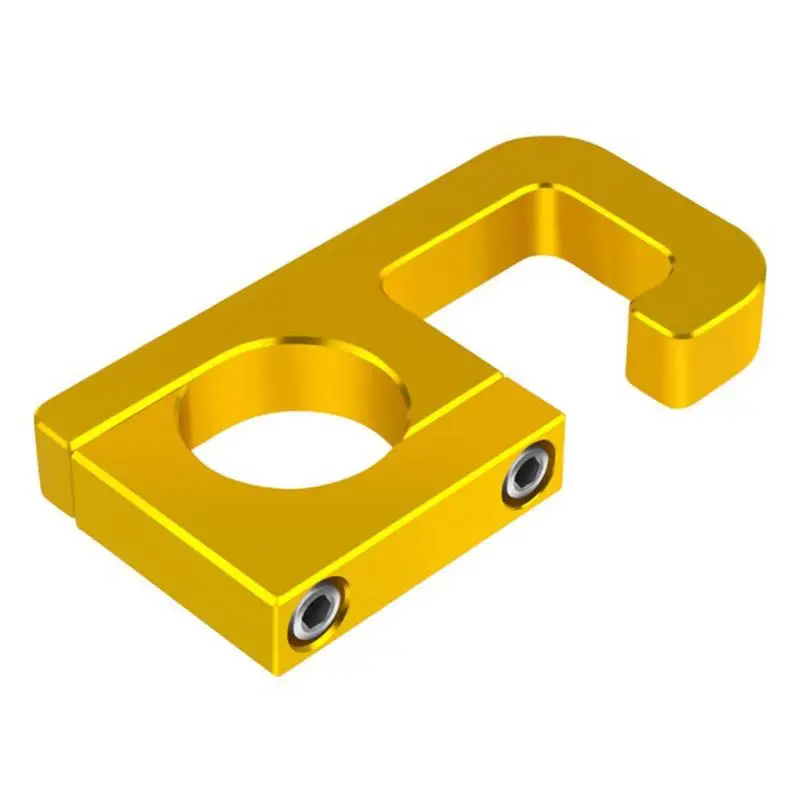

Handlebar Helmets Rack Solid Six Shaped Handlebar Mount Hanger Numeral Six Shaped Hanger Aluminum Hook For Electric Bike