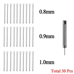Versatile 30 - Piece Watch Band Link Pin Set for Precision Watchmaking and Repair (30Pcs)