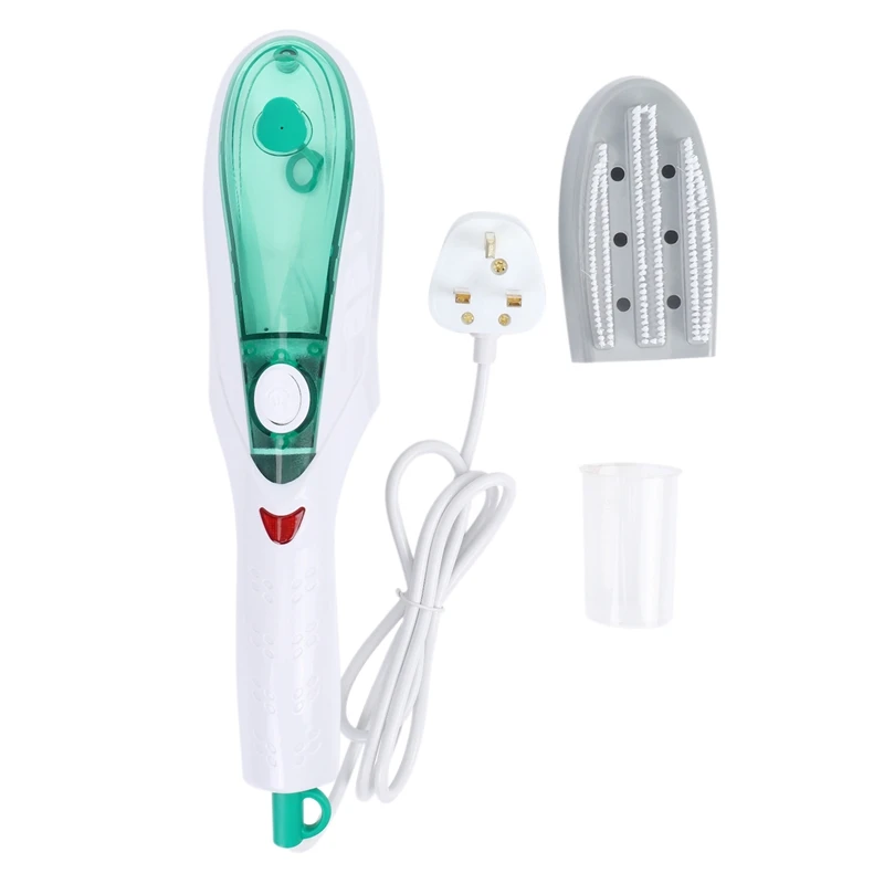 Défroisseur à vapeur électrique Portable avec brosse en fer, 1000W, prise britannique, pour le voyage et le linge