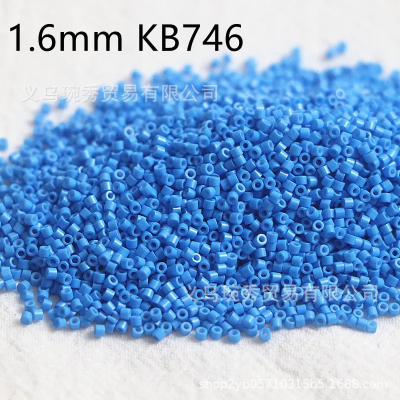 Oil Painting Antique Bead Collection - Handmade DIY Embroidery Loose Beads, 1.6mm