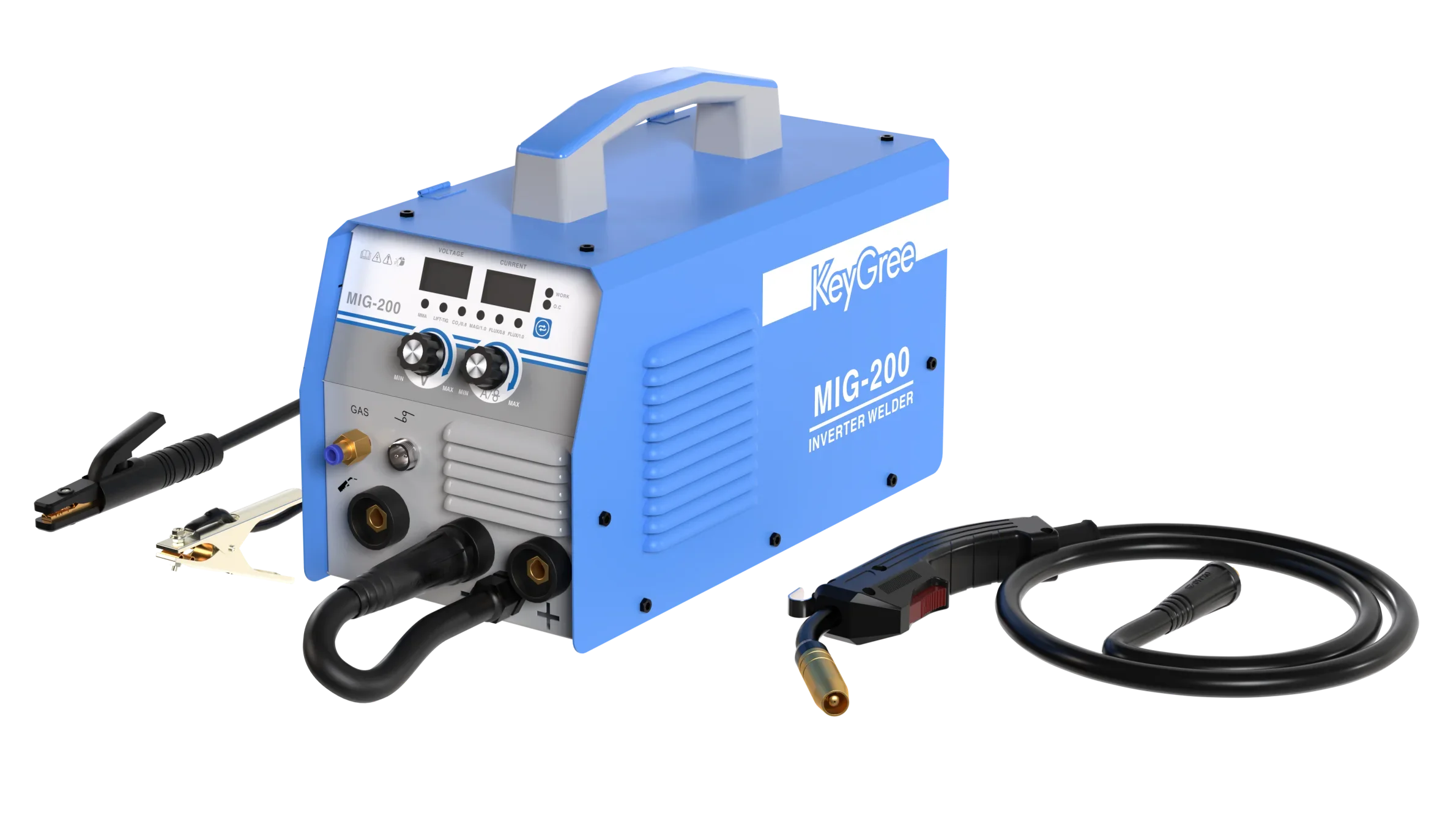 New Mig 200A 220V 1KG Mig Welders Soldadoras Welding Machine Mig Mag 6