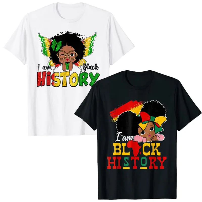 

Футболка с надписью «I Am Black History оба месяца»