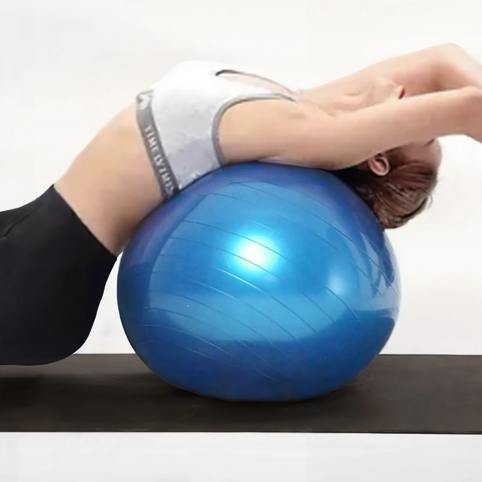 Yoga ball Pilates ball PVC thick balance ball, suitable for yoga exercise, weight loss, shape burning fat and so on