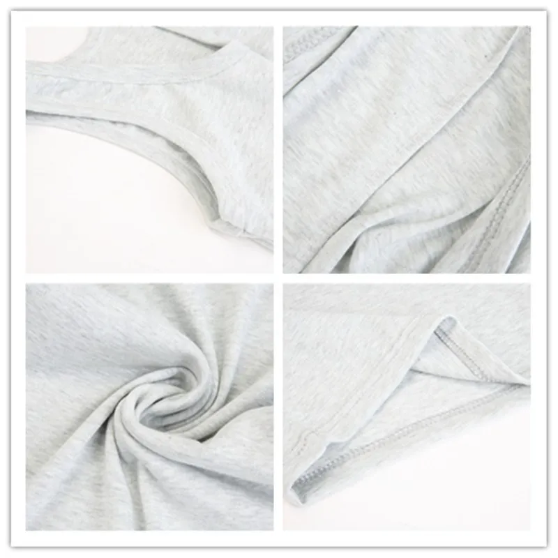 3pcs/lot Man's Cotton Solid Seamless Underwear Brand Clothing Mens Sleeveless Tank Vest Comfortable Undershirt Mens Undershirts