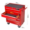 Multi-Functional 5-Drawer Rolling Tool Cart Mechanic Organizer Cabinet 3